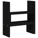 Suport pentru monitor, negru, (39-72)x17x43 cm, lemn masiv pin - WALTI WALTI