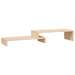 Suport pentru monitor, (52-101)x22x14 cm, lemn masiv de pin - WALTI WALTI