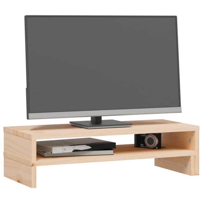 Suport pentru monitor, (52-101)x22x14 cm, lemn masiv de pin - WALTI WALTI