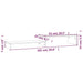 Suport pentru monitor, (52-101)x22x14 cm, lemn masiv de pin - WALTI WALTI