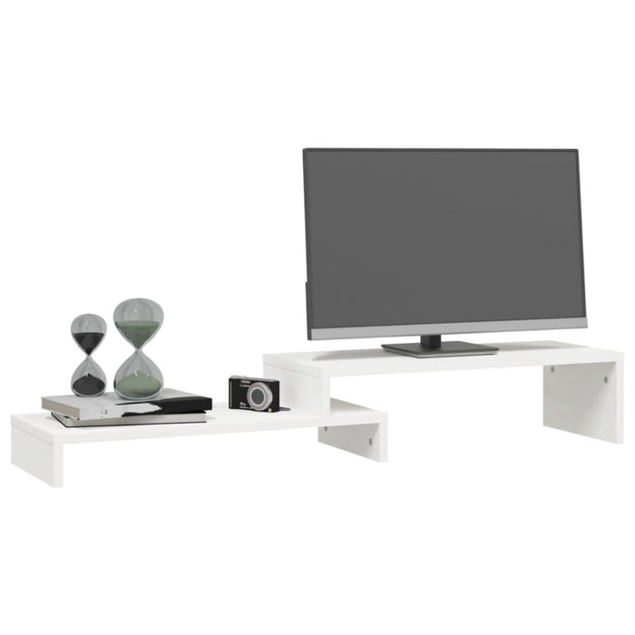 Suport pentru monitor, (52-101)x22x14 cm, lemn masiv de pin - WALTI WALTI