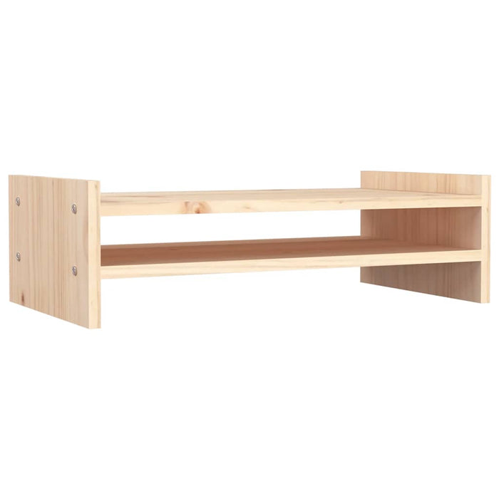 Suport pentru monitor, 50x27x15 cm, lemn masiv de pin - WALTI WALTI