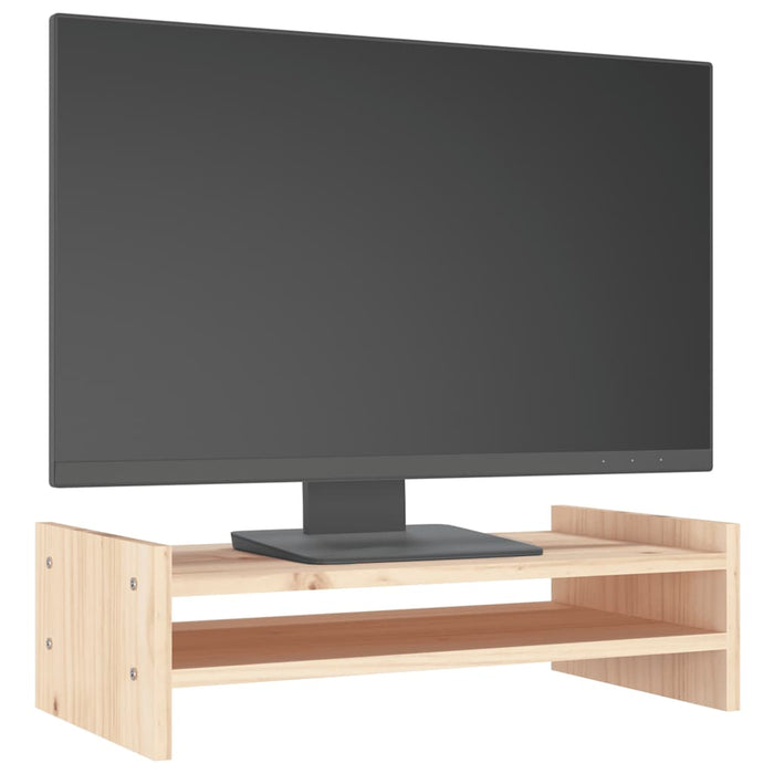 Suport pentru monitor, 50x27x15 cm, lemn masiv de pin - WALTI WALTI