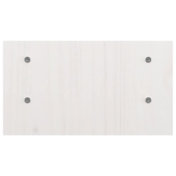 Suport pentru monitor, alb, 50x27x15 cm, lemn masiv pin WALTI