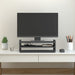 Suport pentru monitor, gri, 50x27x15 cm, lemn masiv pin - WALTI WALTI
