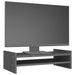 Suport pentru monitor, gri, 50x27x15 cm, lemn masiv pin - WALTI WALTI