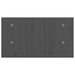 Suport pentru monitor, gri, 50x27x15 cm, lemn masiv pin - WALTI WALTI