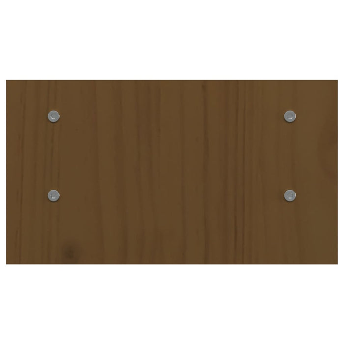 Suport pentru monitor, maro miere, 50x27x15 cm, lemn masiv pin - WALTI WALTI