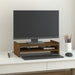 Suport pentru monitor, maro miere, 50x27x15 cm, lemn masiv pin - WALTI WALTI
