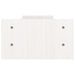 Suport pentru monitor, alb, 100x27x15 cm, lemn masiv pin - WALTI WALTI