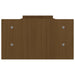 Suport pentru monitor, maro miere, 100x27x15 cm, lemn masiv pin - WALTI WALTI