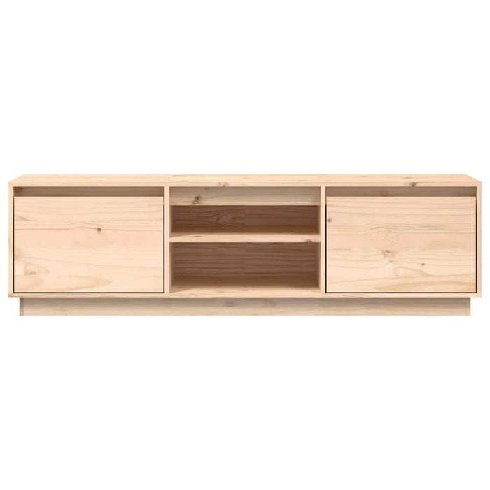 Comodă TV, 140x35x40 cm, lemn masiv de pin WALTI
