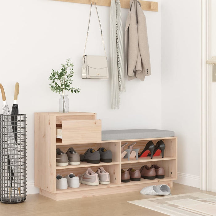 Pantofar, 110x34x61 cm, lemn masiv de pin - WALTI WALTI