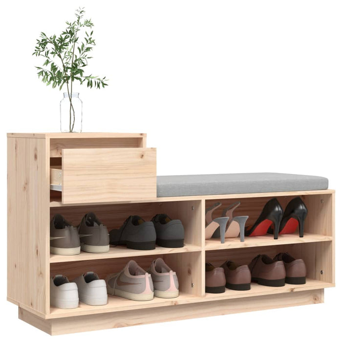 Pantofar, 110x34x61 cm, lemn masiv de pin - WALTI WALTI