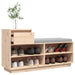Pantofar, 110x34x61 cm, lemn masiv de pin - WALTI WALTI