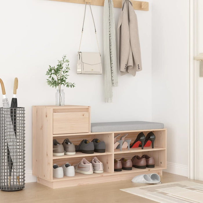 Pantofar, 110x34x61 cm, lemn masiv de pin - WALTI WALTI
