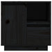 Noptiere, 2 buc., negru, 50x34x50 cm, lemn masiv de pin - WALTI WALTI
