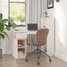 Birou, alb, 110x53x117 cm, lemn masiv de pin - WALTI WALTI