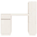 Birou, alb, 110x53x117 cm, lemn masiv de pin - WALTI WALTI