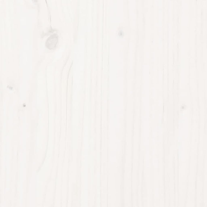 Birou, alb, 110x53x117 cm, lemn masiv de pin - WALTI WALTI