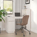 Birou, alb, 110x53x117 cm, lemn masiv de pin - WALTI WALTI