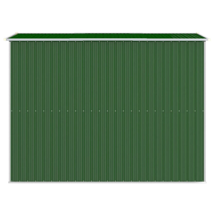 Șopron de grădină, verde, 192x274x223 cm, oțel zincat - WALTI WALTI