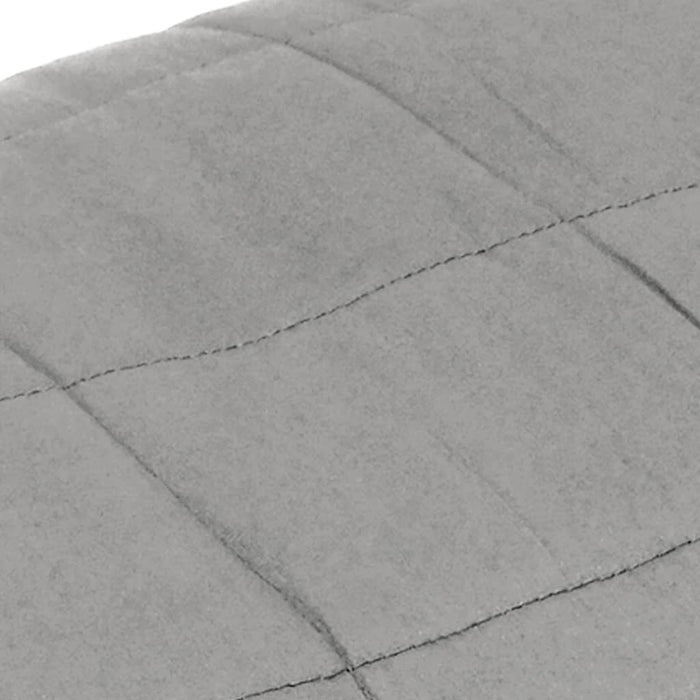 Pătură anti-stres, gri, 120x180 cm, 5 kg, material textil - WALTI WALTI