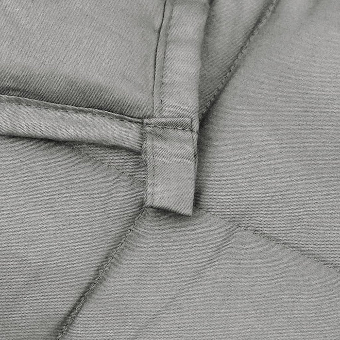 Pătură anti-stres, gri, 120x180 cm, 5 kg, material textil - WALTI WALTI