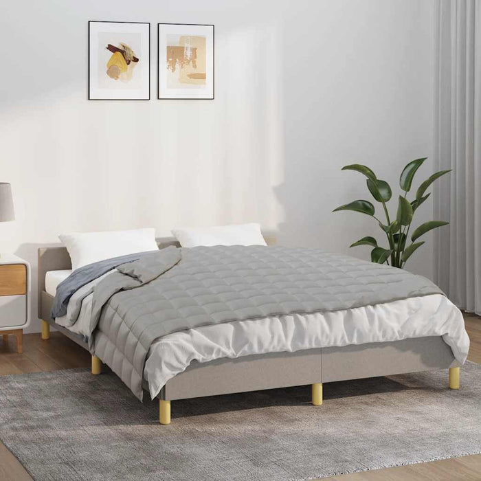Pătură cu greutăți, gri, 120x180 cm, 9 kg, material textil - WALTI WALTI