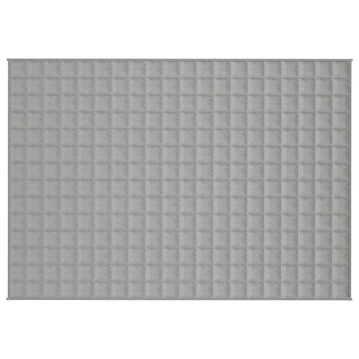 Pătură anti-stres, gri, 138x200 cm, 10 kg, material textil - WALTI WALTI