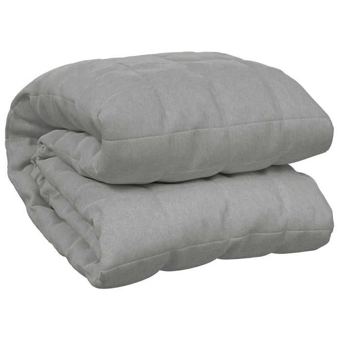 Pătură cu greutăți, gri, 150x200 cm, 7 kg, material textil - WALTI WALTI