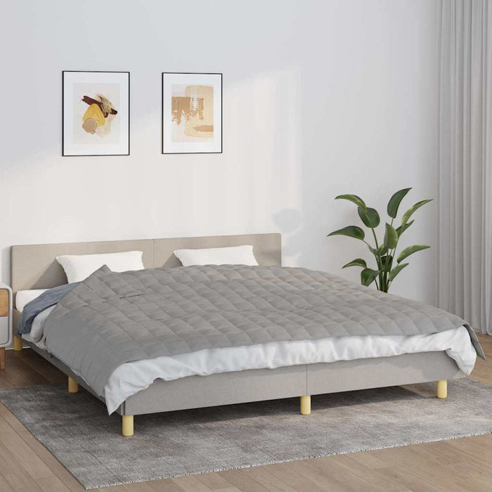 Pătură cu greutăți, gri, 155x220 cm, 7 kg, material textil - WALTI WALTI