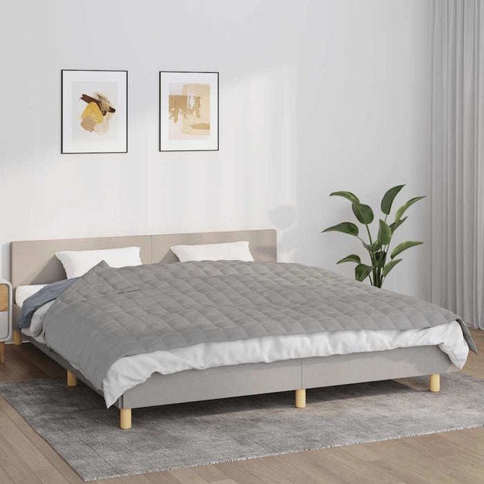 Pătură cu greutăți, gri, 155x220 cm, 11 kg, material textil - WALTI WALTI
