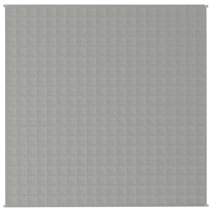 Pătură antistres, gri, 200x200 cm, 9 kg, material textil - WALTI WALTI