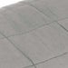 Pătură antistres, gri, 200x200 cm, 9 kg, material textil - WALTI WALTI