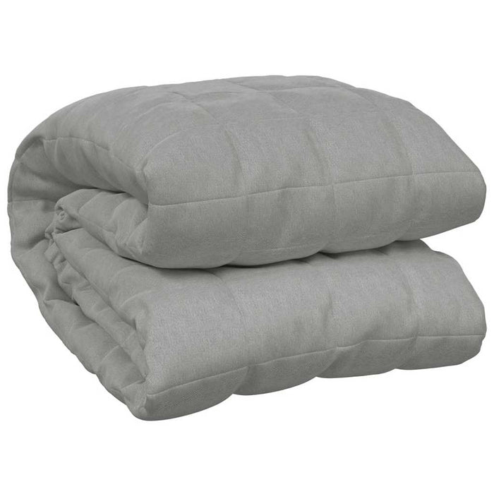 Pătură cu greutăți, gri, 200x225 cm, 9 kg, material textil - WALTI WALTI
