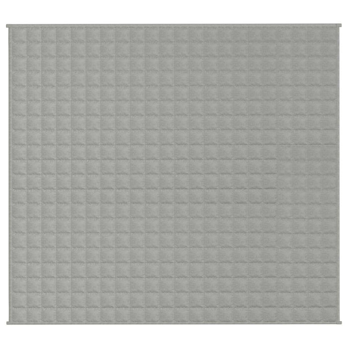 Pătură cu greutăți, gri, 200x225 cm, 9 kg, material textil - WALTI WALTI