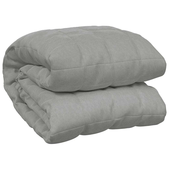 Pătură cu greutăți, gri, 200x225 cm, 13 kg, material textil - WALTI WALTI