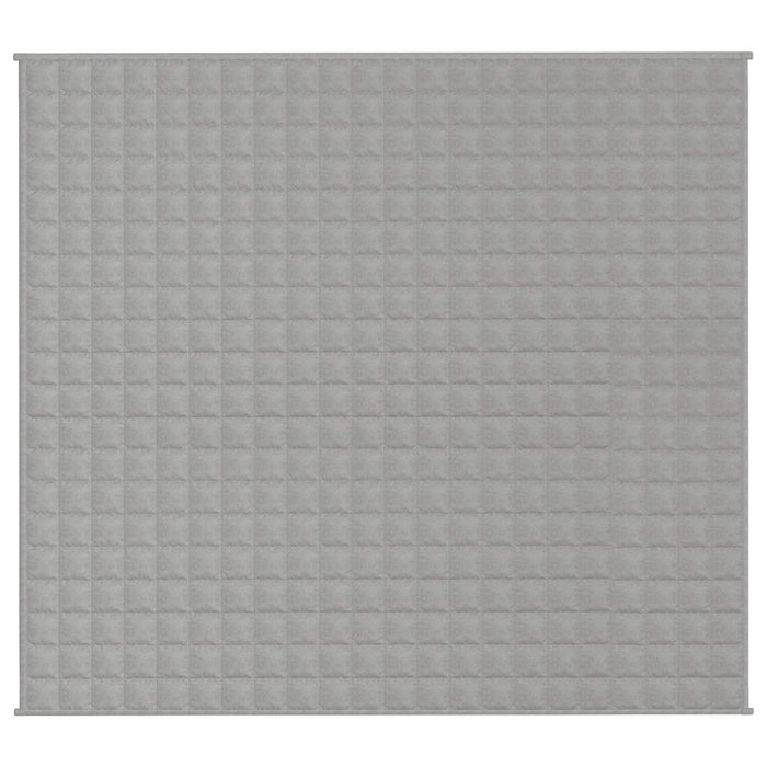 Pătură cu greutăți, gri, 200x225 cm, 13 kg, material textil - WALTI WALTI