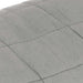 Pătură cu greutăți, gri, 200x235 cm, 11 kg, material textil - WALTI WALTI