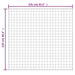 Pătură cu greutăți, gri, 200x235 cm, 11 kg, material textil - WALTI WALTI