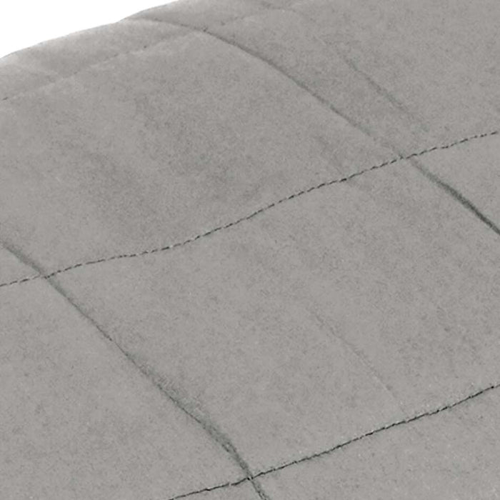 Pătură cu greutăți, gri, 200x260 cm, 11 kg, material textil - WALTI WALTI