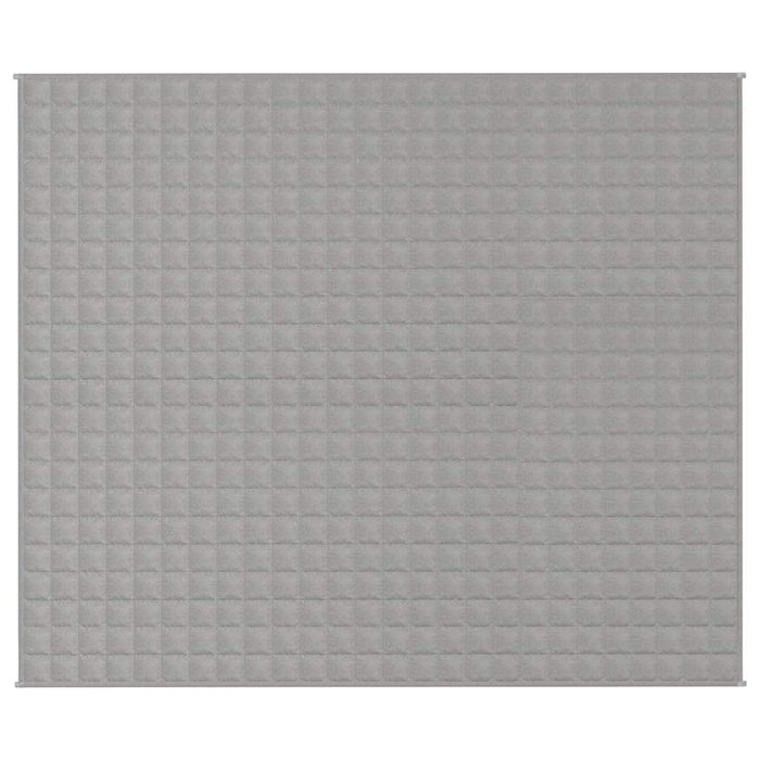 Pătură cu greutăți, gri, 200x260 cm, 15 kg, material textil - WALTI WALTI