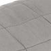 Pătură cu greutăți, gri, 200x260 cm, 15 kg, material textil - WALTI WALTI