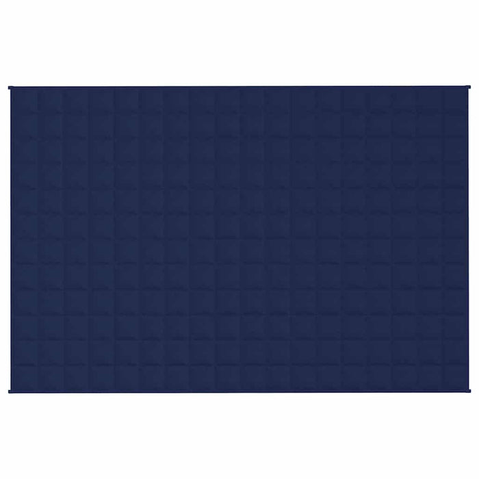 Pătură cu greutăți, albastru, 120x180 cm, 9 kg, material textil - WALTI WALTI