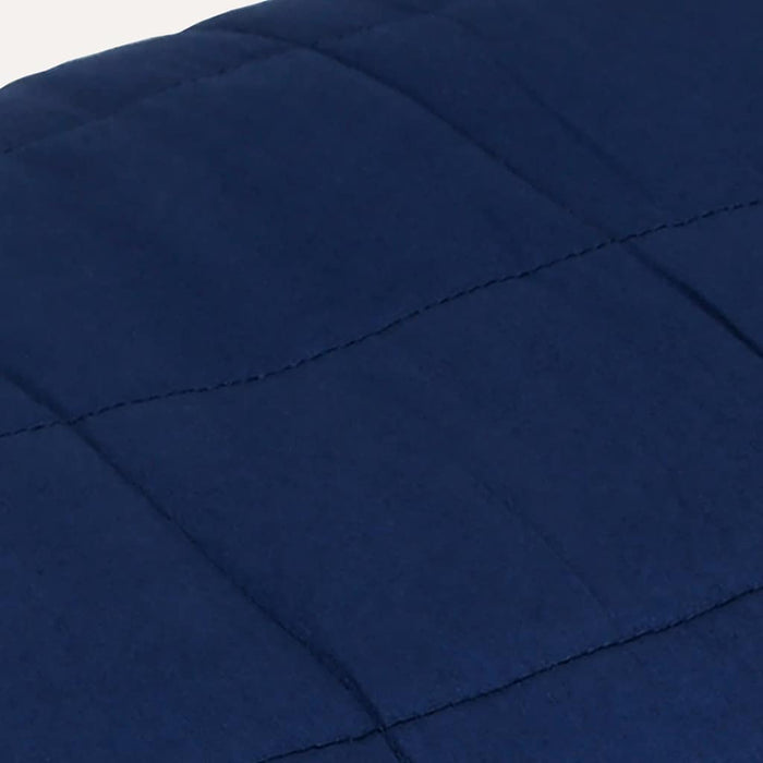 Pătură cu greutăți, albastru, 120x180 cm, 9 kg, material textil - WALTI WALTI