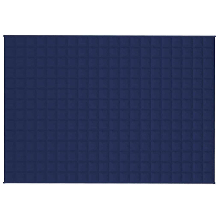 Pătură cu greutăți, albastru, 138x200 cm, 6 kg, material textil - WALTI WALTI