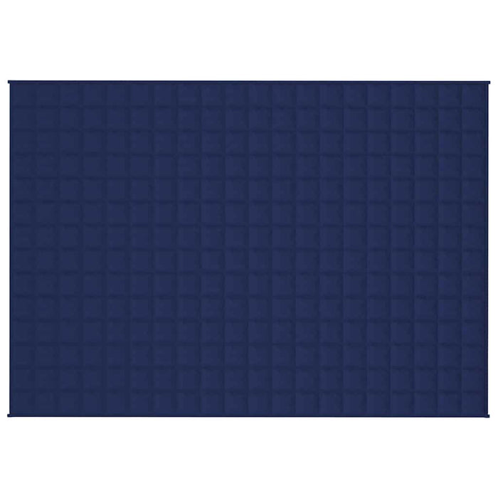 Pătură cu greutăți, albastru, 138x200 cm, 10 kg, textil - WALTI WALTI