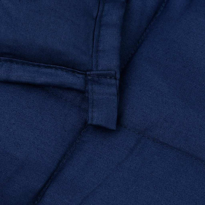 Pătură cu greutăți, albastru, 138x200 cm, 10 kg, textil - WALTI WALTI