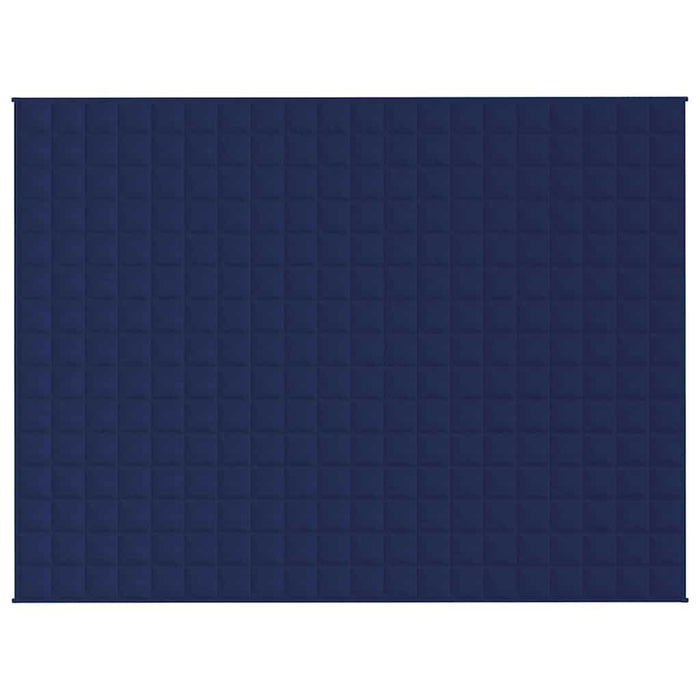 Pătură cu greutăți, albastru, 150x200 cm, 7 kg, material textil - WALTI WALTI